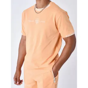 T-shirt with contrasting logo band Project X Paris image-1