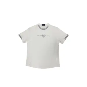 T-shirt com faixa com logótipo em contraste Project X Paris image-0