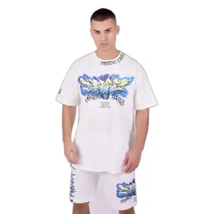 Oversized bedrukt T-shirt Project X Paris Street Art image-0