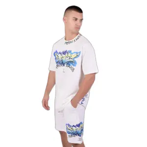 Oversized bedrukt T-shirt Project X Paris Street Art image-1
