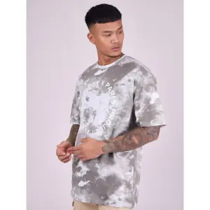 T-shirt oversize Project X Paris Tie And Dye image-3