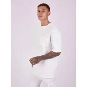 Loszittend T-shirt met zak Project X Paris image-3