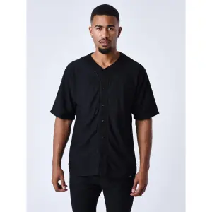 Chemise manches courtes style maillot baseball Project X Paris image-0