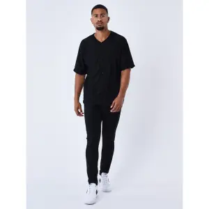 Chemise manches courtes style maillot baseball Project X Paris image-1