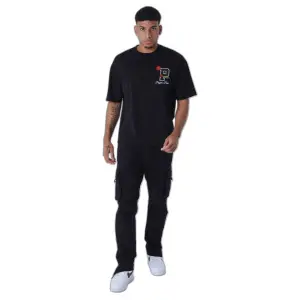 Romantisches T-Shirt mit Blume Project X Paris image-0