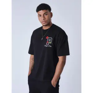 Romantisches T-Shirt mit Blume Project X Paris image-2