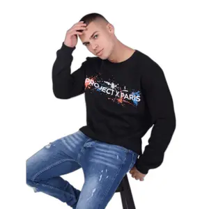 Sweatshirt col rond avec logo Project X Paris image-2
