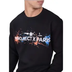 Sweatshirt col rond avec logo Project X Paris image-5