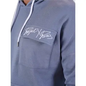 Sweatshirt à capuche ample avec poche Project X Paris image-5