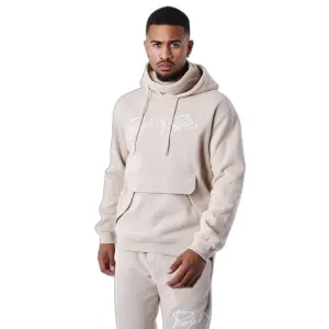 Sweatshirt cuello alto de punto con capucha Project X Paris image-0