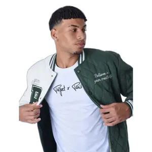 Veste oversize style universitaire Project X Paris image-4