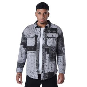 2230114-bk-gestepptes-uberhemd-project-x-paris-bandana-schwarz