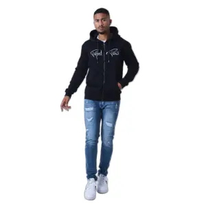 Sweatshirt zippé broderie Project X Paris image-1