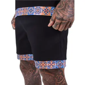 Short broek met motieven Project X Paris Azulejos image-5