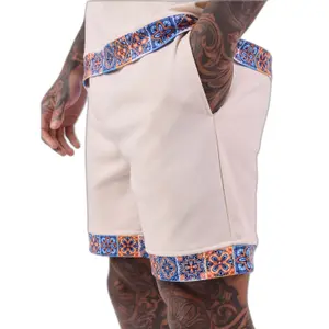 Short broek met motieven Project X Paris Azulejos image-5