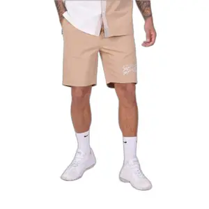 Short uni avec broderie double logo Project X Paris image-0