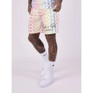 Shorts met regenboog gradiënt logo Project X Paris image-2