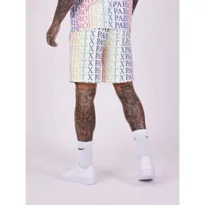 Shorts met regenboog gradiënt logo Project X Paris image-3