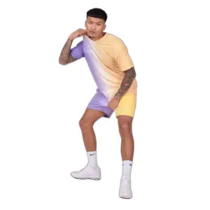 Tweekleurige shorts met kleurverloop Project X Paris image-1