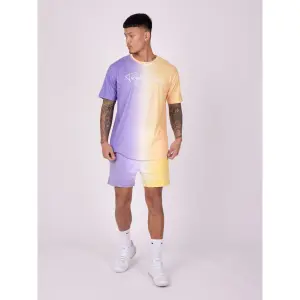 Tweekleurige shorts met kleurverloop Project X Paris image-0