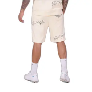Short style maille imprimé logo Project X Paris Soft image-3