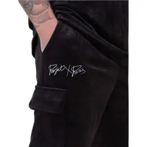 Short en velour Project X Paris Gaufré image-4