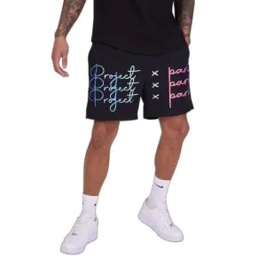 Shorts med stort logotryck Project X Paris image-1