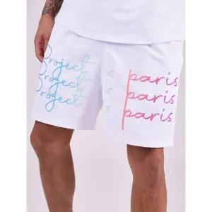 Korte broek met groot logo Project X Paris image-3