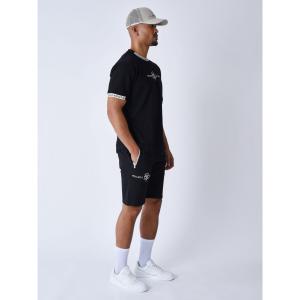 Short avec bande contrastée logotée Project X Paris image-5