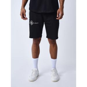 Short avec bande contrastée logotée Project X Paris image-3