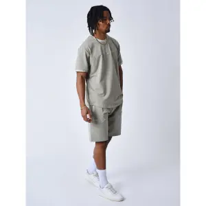 Shorts with contrasting logo band Project X Paris image-1