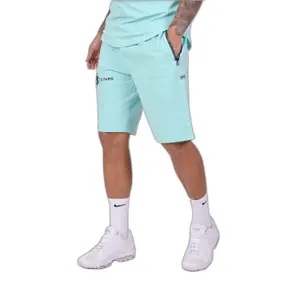 Short avec bande contrastée logotée Project X Paris image-1