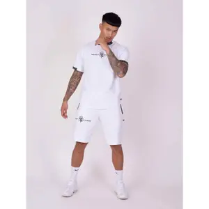 Shorts med kontrasterande logotyprand Project X Paris image-2