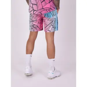 Korte broek met tropische print Project X Paris image-3