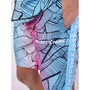 Korte broek met tropische print Project X Paris image-4