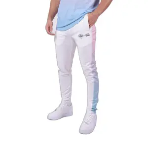 Pantalón de chándal con bandas degradadas Project X Paris image-0