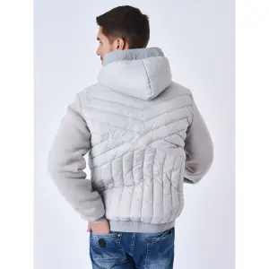 Doudoune bi-matière Project X Paris image-6