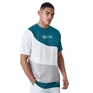 Overdimensioneret tricolore T-shirt Project X Paris image-2