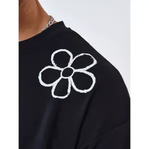 T-shirt med blomstret skitseprint Project X Paris image-6