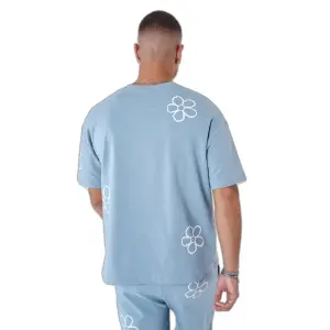 T-shirt med blomstret skitseprint Project X Paris image-4
