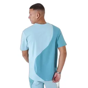 Tweekleurig golf T-shirt Project X Paris image-4