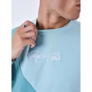 Tweekleurig golf T-shirt Project X Paris image-5