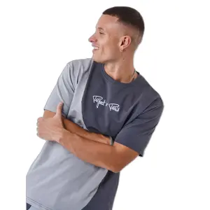 Tweekleurig golf T-shirt Project X Paris image-2