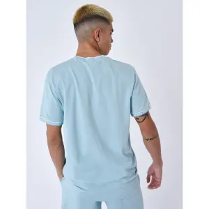 T-shirt med broderet logo Project X Paris image-2