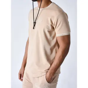 T-shirt med broderet logo Project X Paris image-3