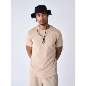 T-shirt med broderet logo Project X Paris image-2