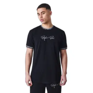 T-shirt med broderet logo Project X Paris image-1