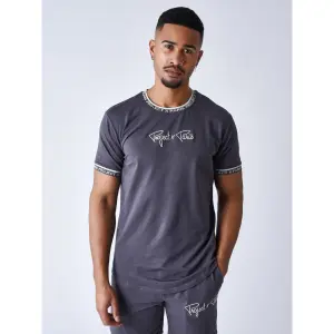 T-shirt med broderet logo Project X Paris image-2