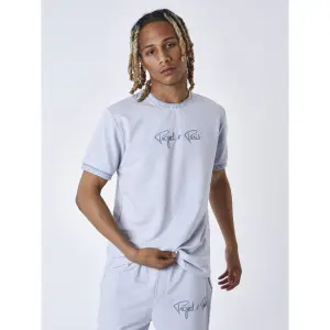 T-shirt med broderet logo Project X Paris image-1