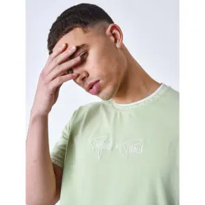 T-shirt med broderet logo Project X Paris image-4